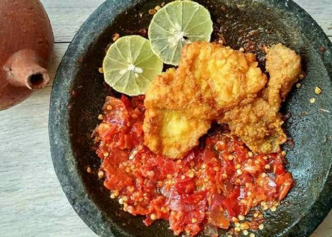 Resep Ayam Geprek Jogja