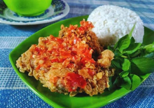 Resep Ayam Geprek Sambal Bawang Reseppedia Com