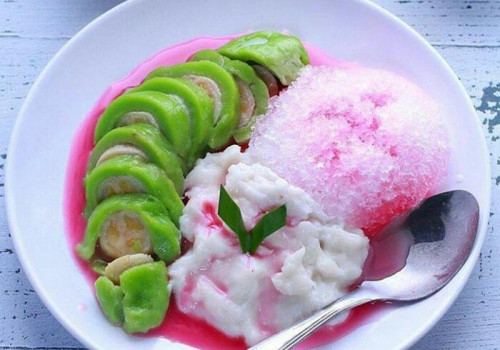 Resep Es Pisang Ijo