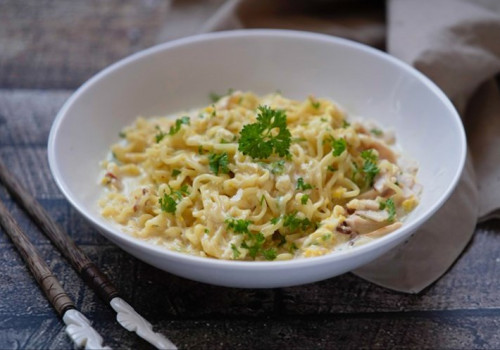 Resep Indomie Carbonara