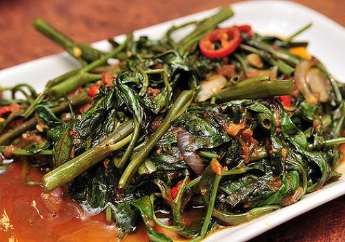 Resep Kangkung Belacan