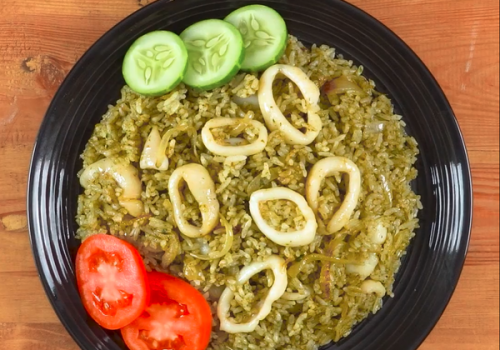 Resep Nasi Cumi Cabe Hijau