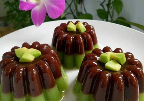 Resep Puding Alpukat Cokelat