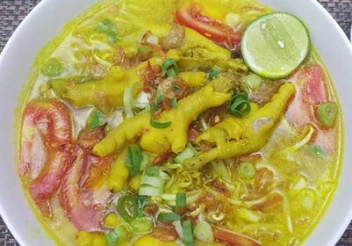 Resep Soto Ceker Ayam Kuah Kuning