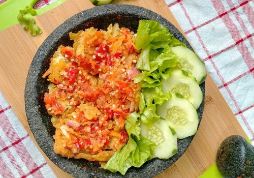 Resep Telur Geprek Sambal Bawang